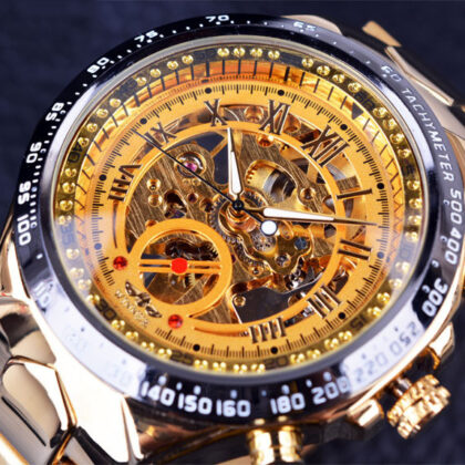 Hollow Automatic Mechanical Watch